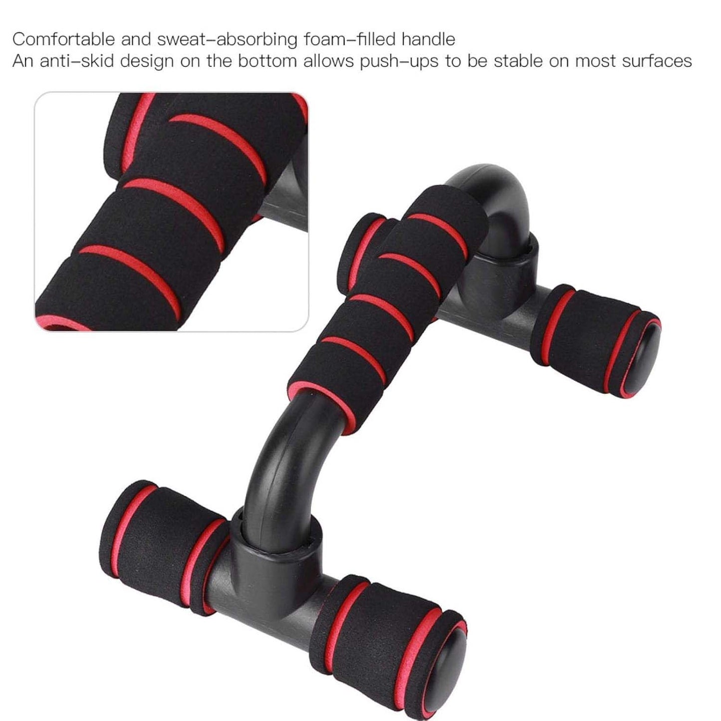 Heavy-Duty Push-Up Bars Stand for Home Workout signaturekarts