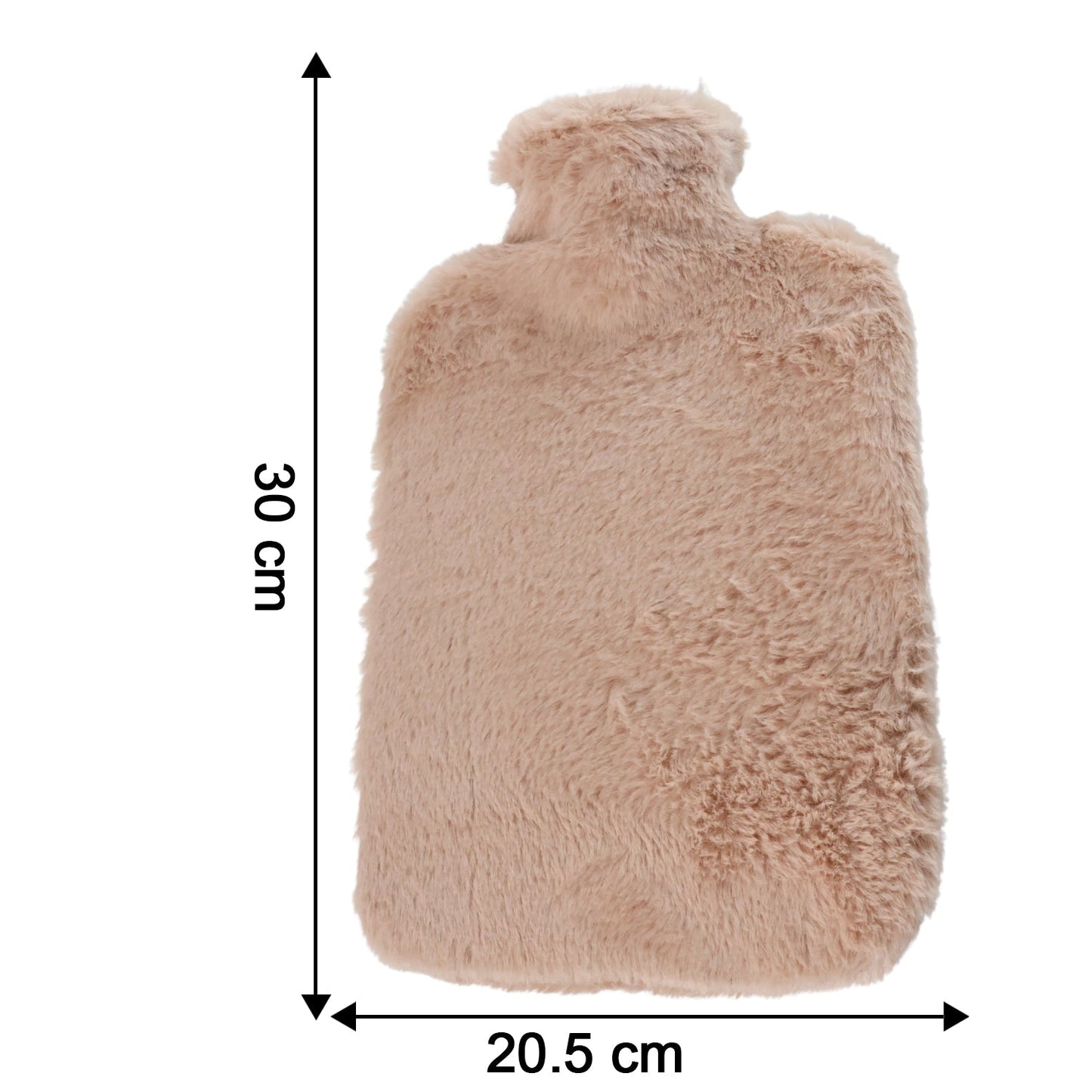 PVC Hot Water Bag with Soft Fur Cover (1 Pc) The Morsignaturekarts