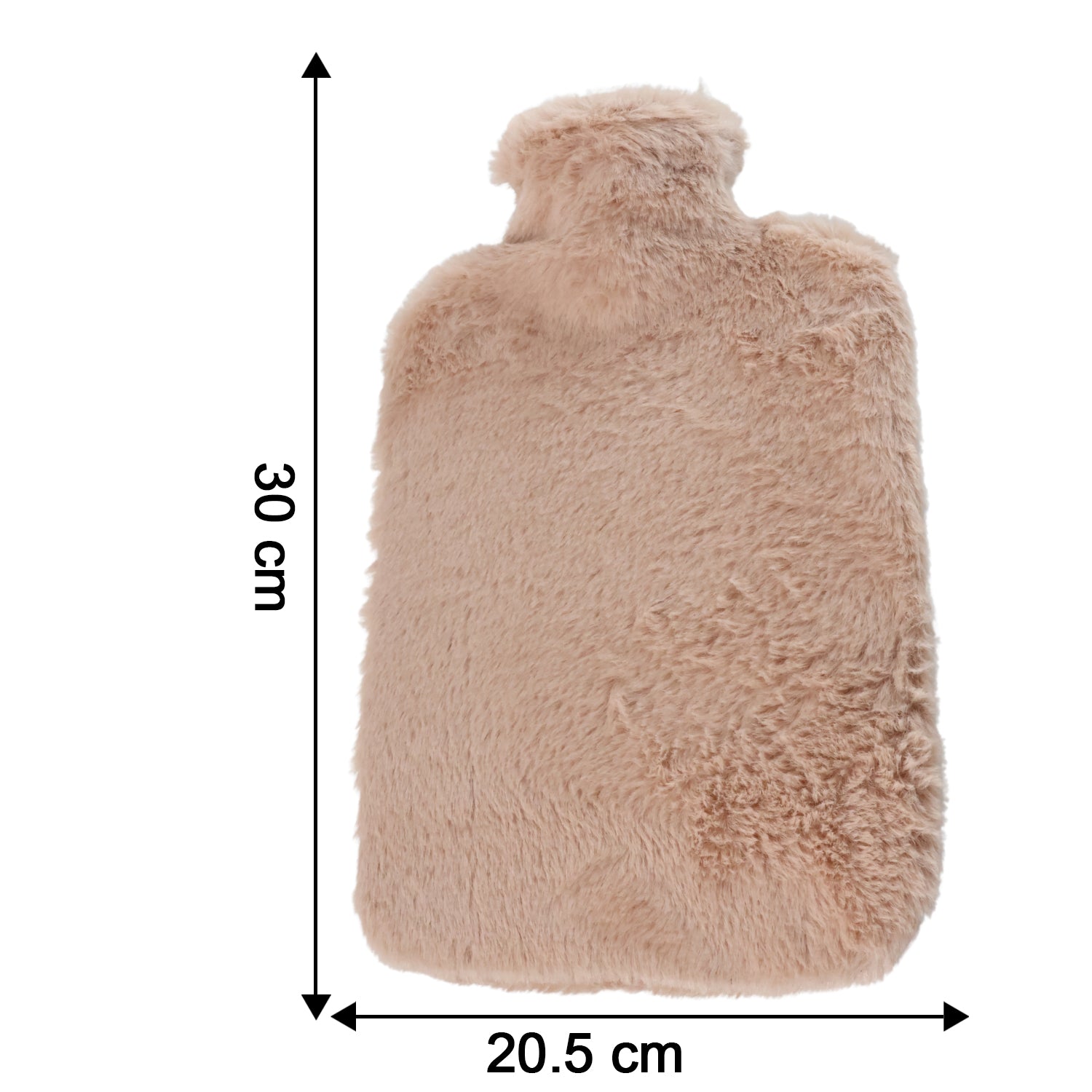 PVC Hot Water Bag with Soft Fur Cover (1 Pc) The Morsignaturekarts