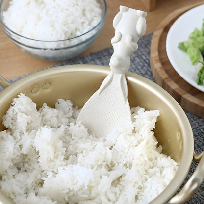 Cute Bunny Handle Non-Stick Rice Serving Spoon (1 Pc) The Morsignaturekarts