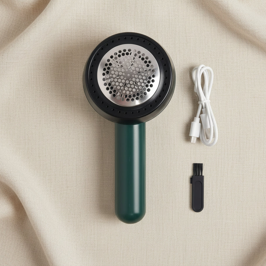 Rechargeable Electric Lint Remover With Cleaning Brush (1 Pc)