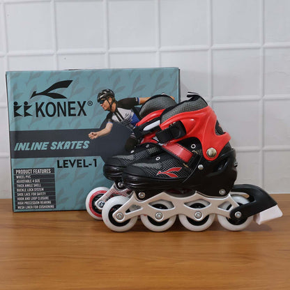 Professional Adjustable Inline Skates for Kids and Adults (Medium / 1 Pair) signaturekarts