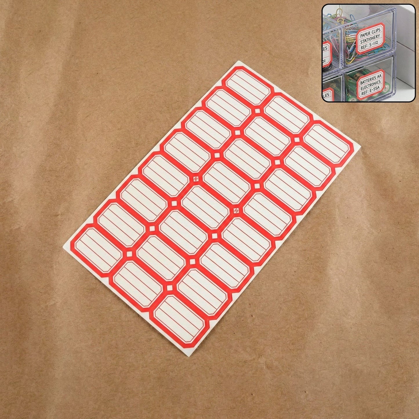 1 Sheets Self-Adhesive Label Stickers The Morsignaturekarts
