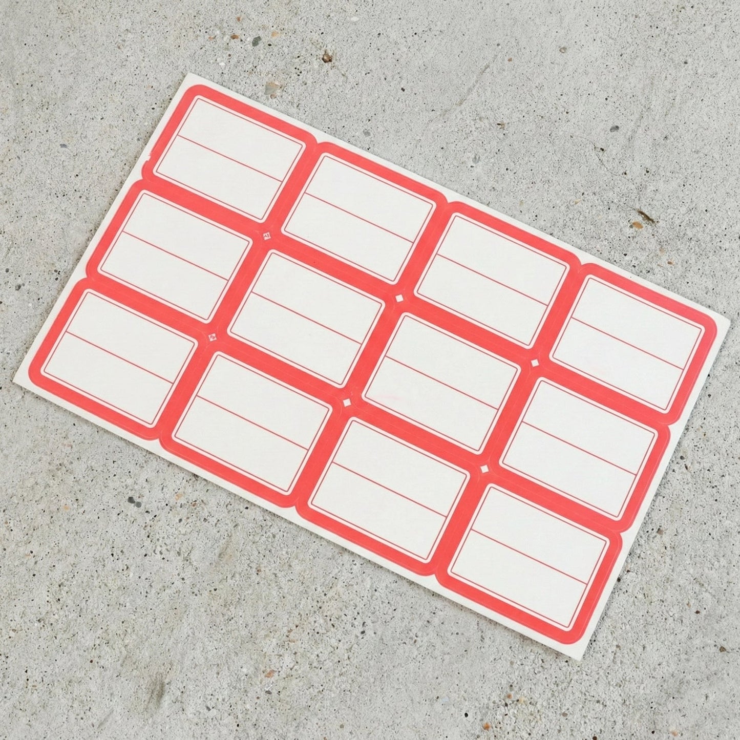 1 Sheets Self-Adhesive Label Stickers The Morsignaturekarts