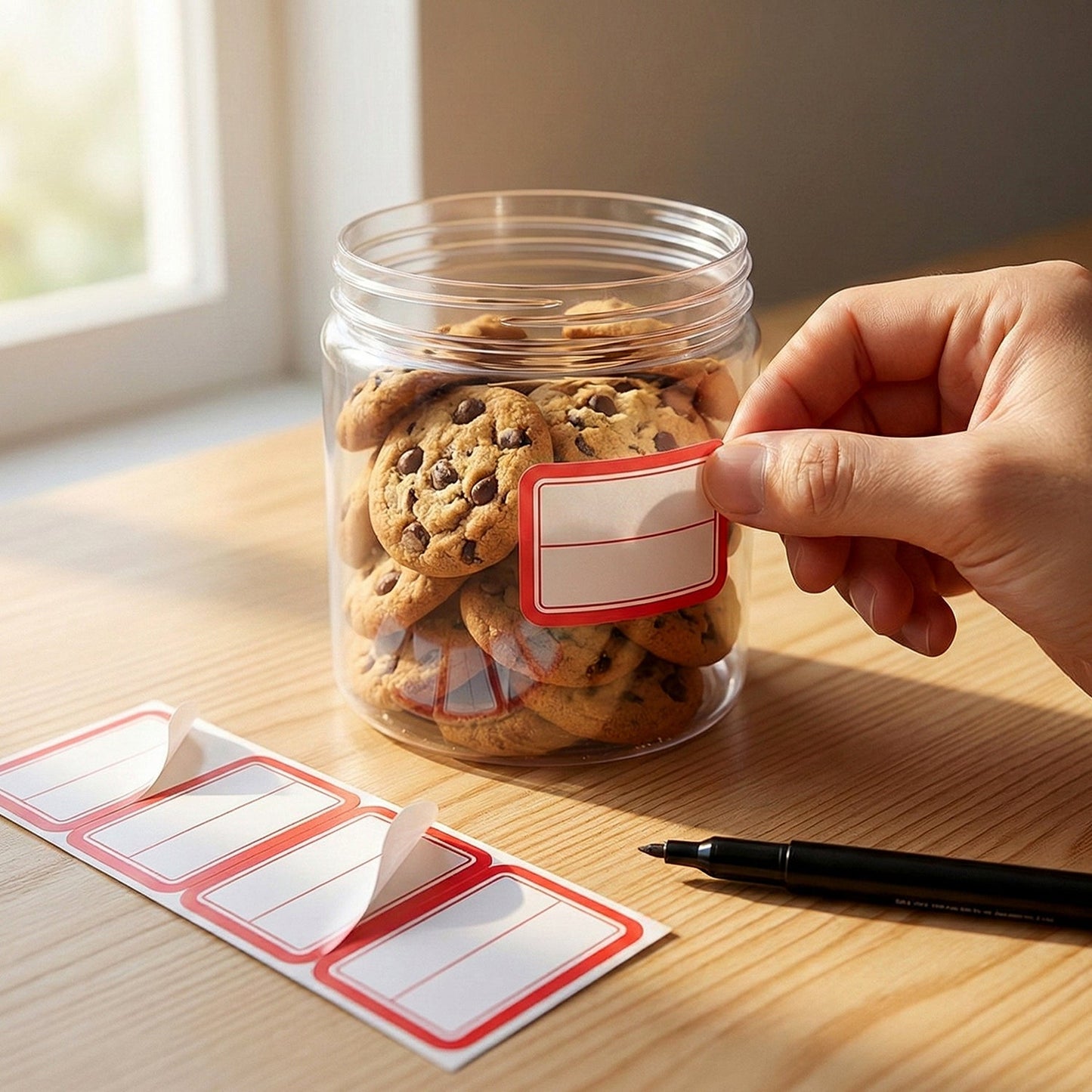 1 Sheets Self-Adhesive Label Stickers The Morsignaturekarts