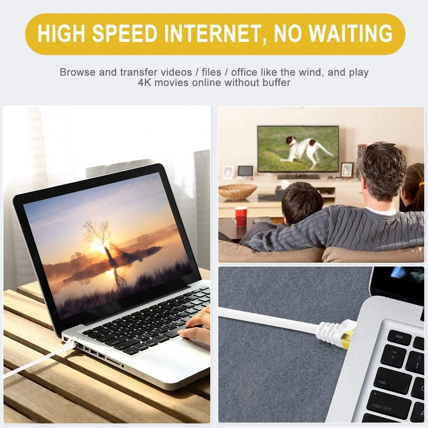 High-Speed LAN Ethernet Cable (2 Meter) The Morsignaturekarts