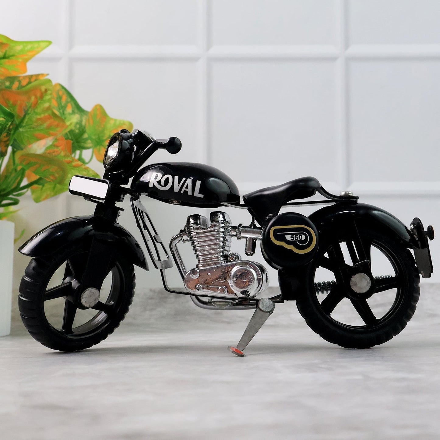 Metal Bullet Bike Toy Model for Kids with Side Stand (1 Pc) signaturekarts