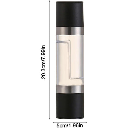 2-in-1 Stainless Steel Salt and Pepper Grinder Signature Kart