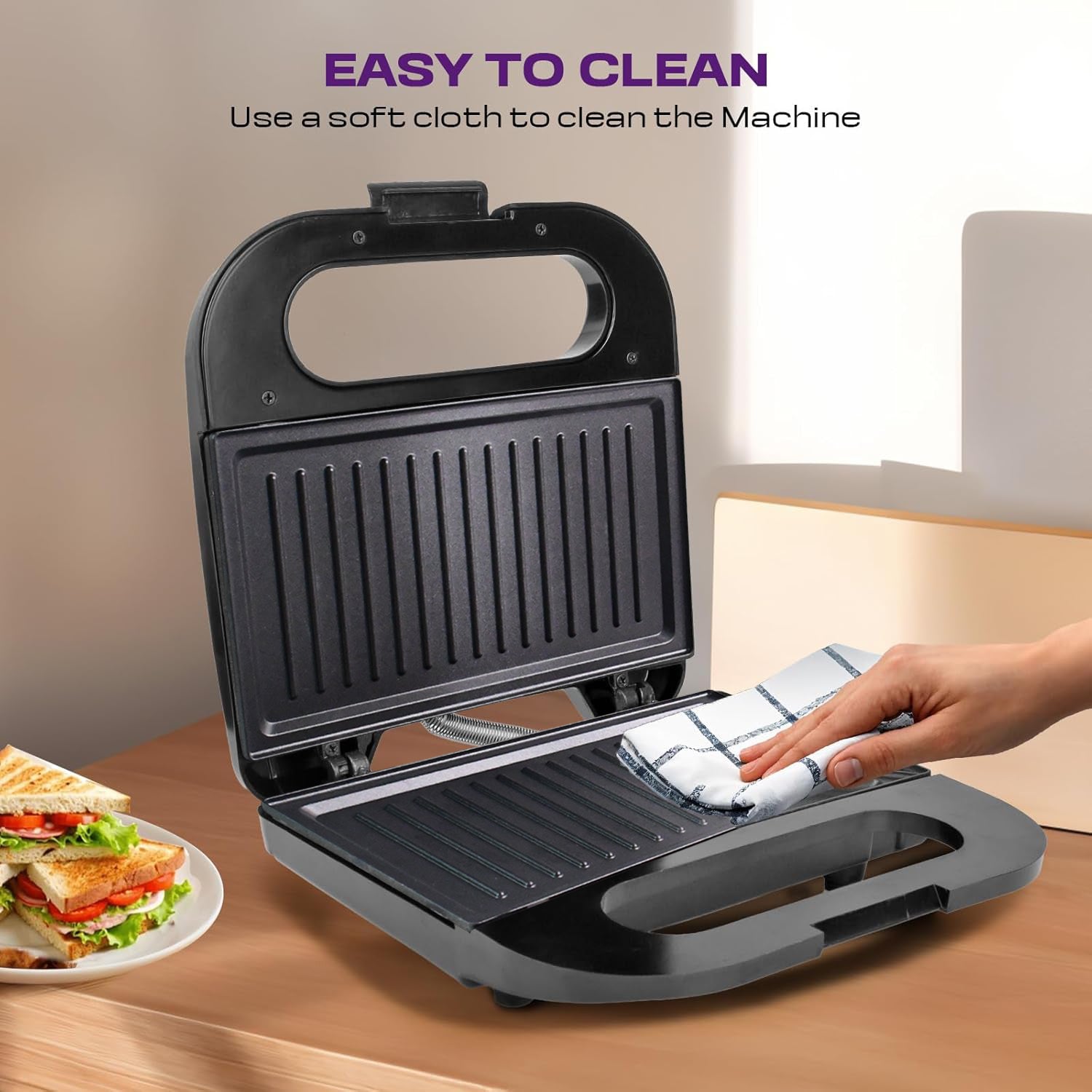 Orbit Sandwich Toaster Maker (800W / 1 Pc) signaturekarts