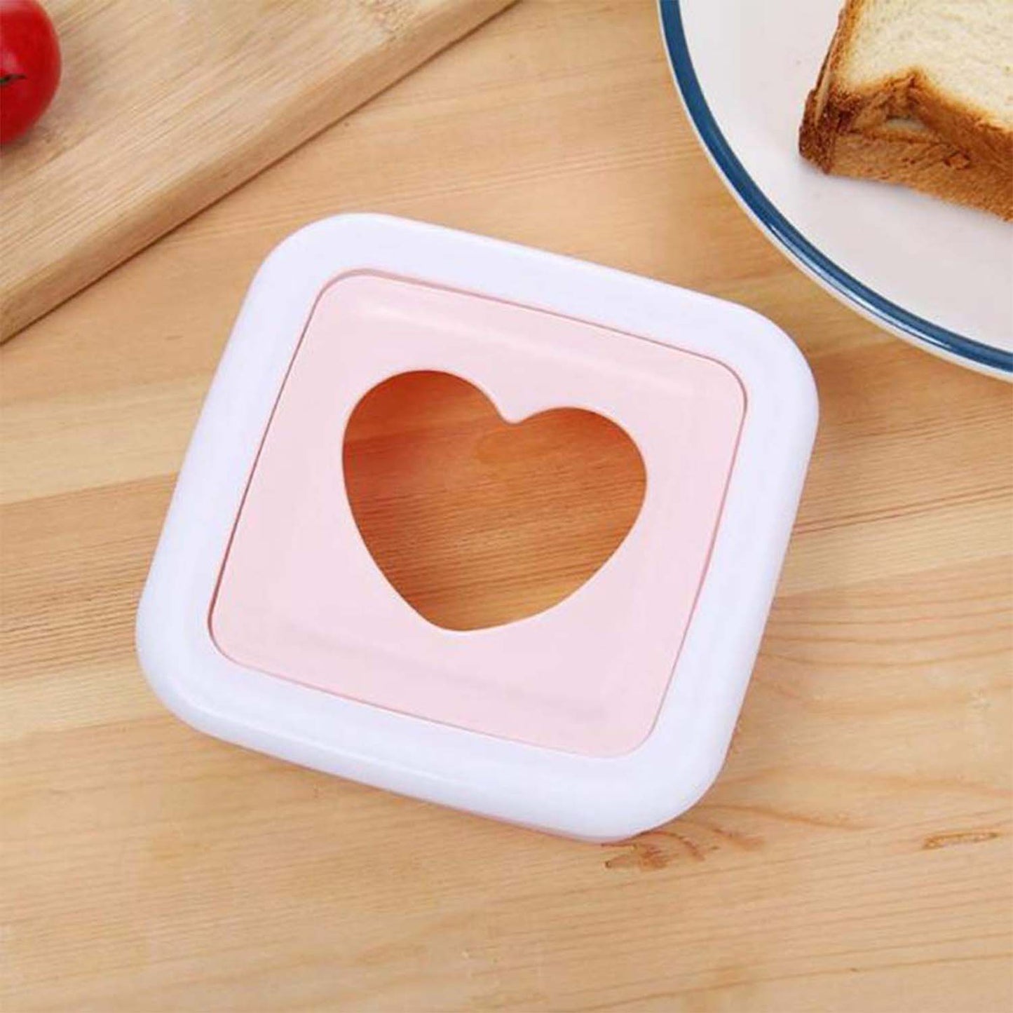 Heart Shape Sandwich Cutter & Bread Press (1 Pc) signaturekarts