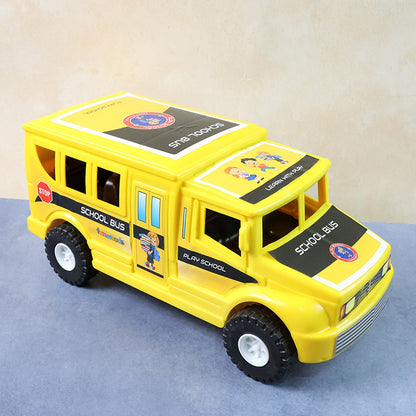 Funwoods Friction-Powered School Bus Toy - (1 Pc) signaturekarts
