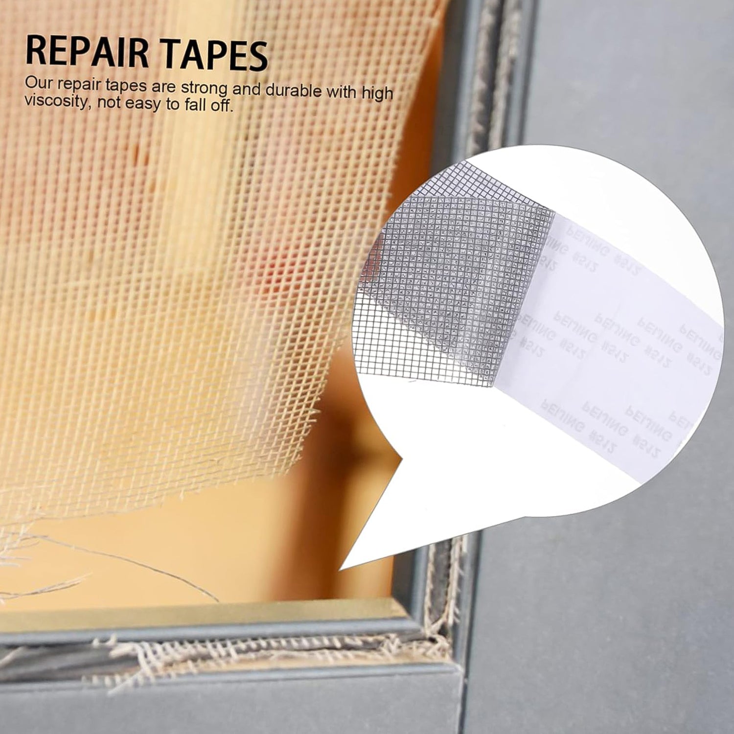 Self-Adhesive Mosquito Net Repair Tape – 2M x 5CM Roll – 1 Pc Signature Kart