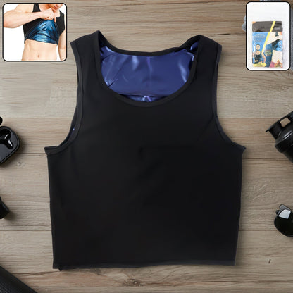 Men’s Slim Fit Sweat Shaper Tank Top (L/XL, 1 Pc) signaturekarts