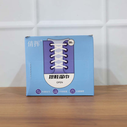 Premium Shoe Cleaning Wipes (30 Pc) signaturekarts
