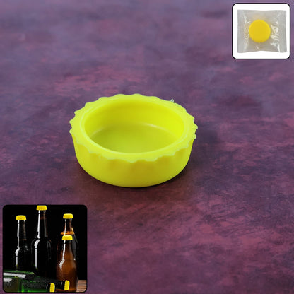 Reusable Silicone Bottle Cap Cover - (1 Pc) signaturekarts
