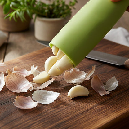 Silicone Garlic Peeler Tube Easy Hand Roller Peeling Tool (1 Pc) signaturekarts