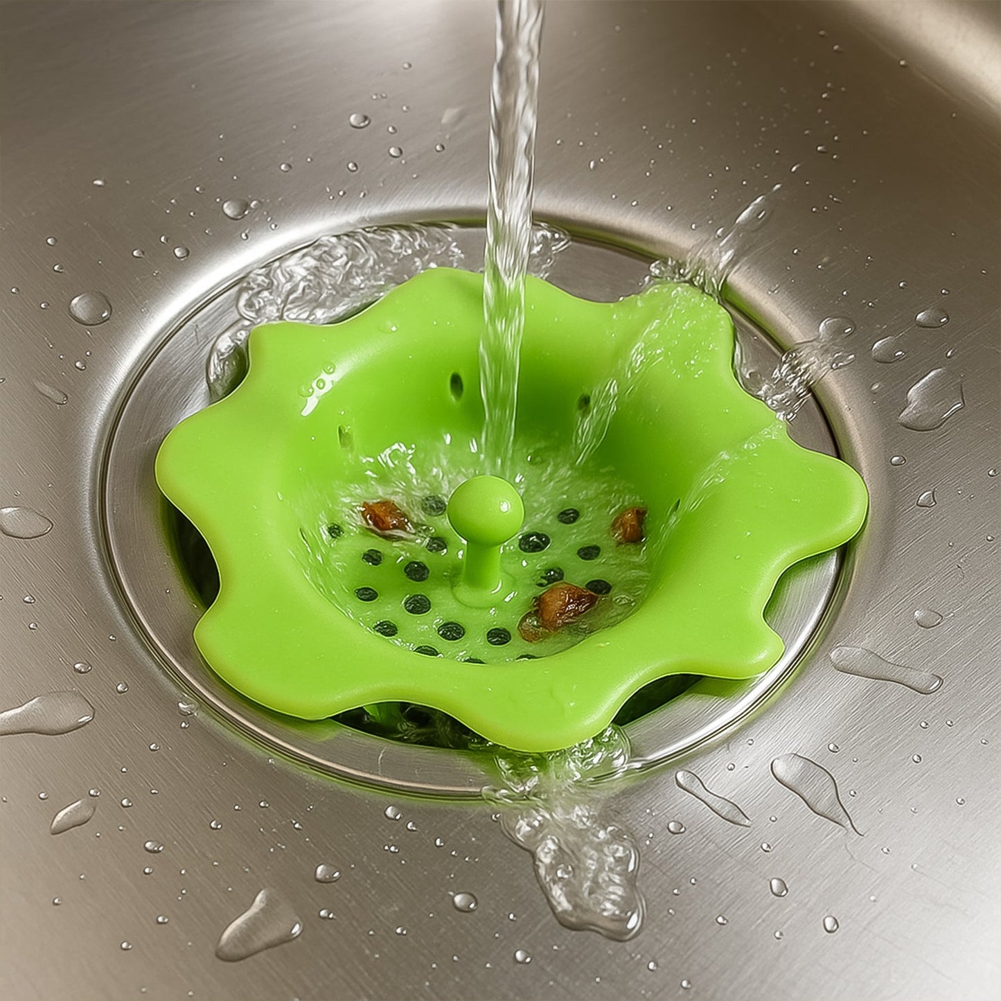 Flexible Silicone Sink Strainer & Drain Hair Catcher The Morsignaturekarts