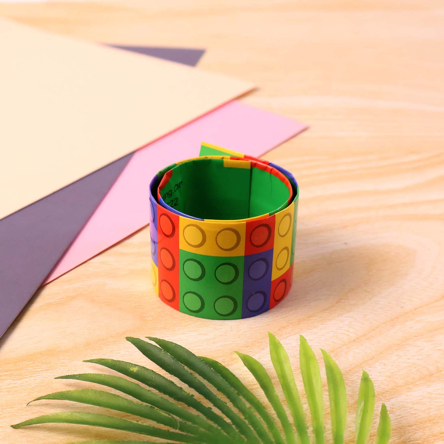 Colorful Snap Slap Bracelet Toy (1 Pc ) signaturekarts