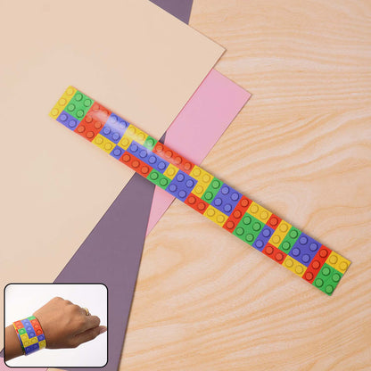 Colorful Snap Slap Bracelet Toy (1 Pc ) signaturekarts