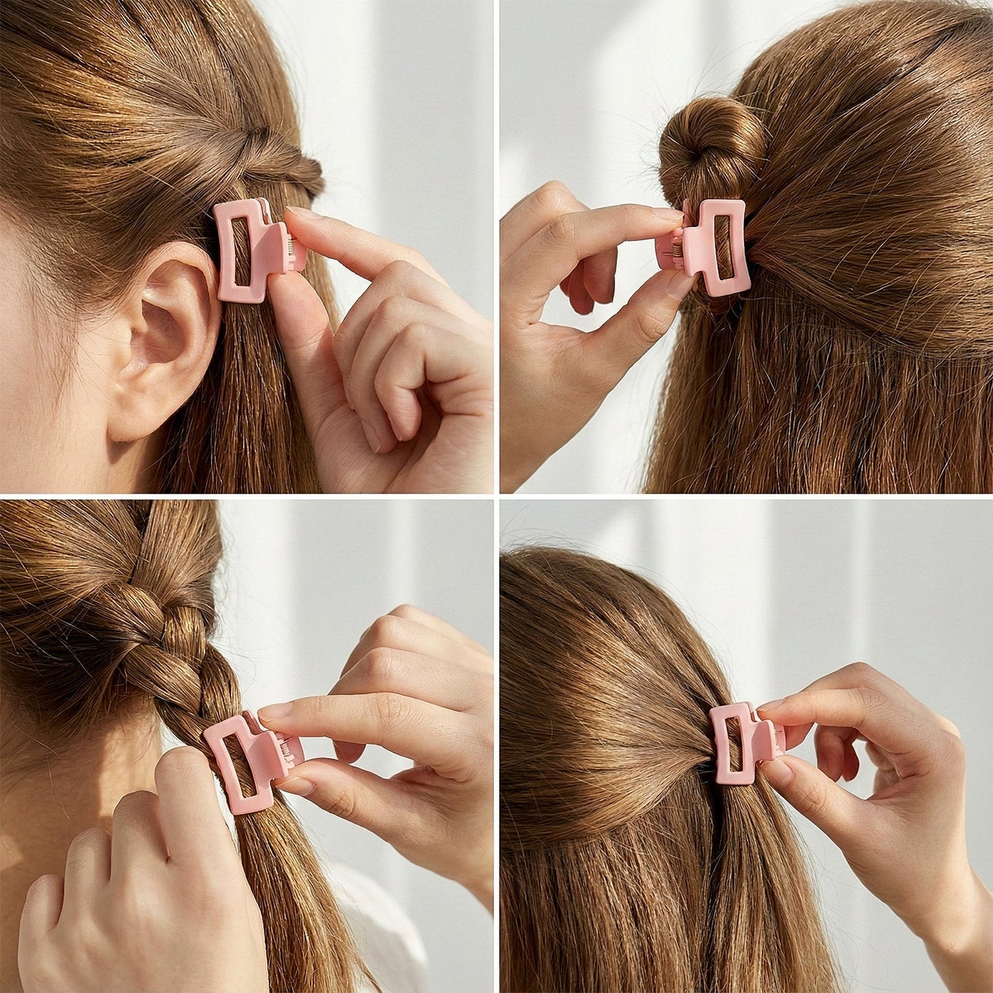 Stylish Mini Hair Claw Clips Set, 12 Pc The Morsignaturekarts