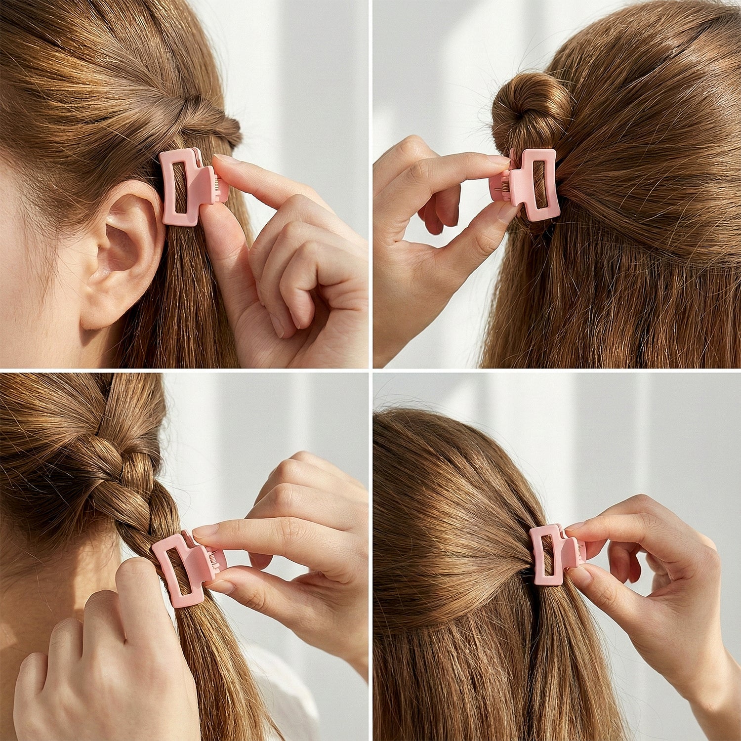 Stylish Mini Hair Claw Clips Set, 12 Pc The Morsignaturekarts