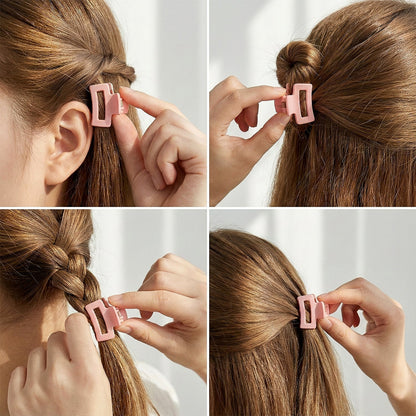 Stylish Mini Hair Claw Clips Set, 12 Pc The Morsignaturekarts