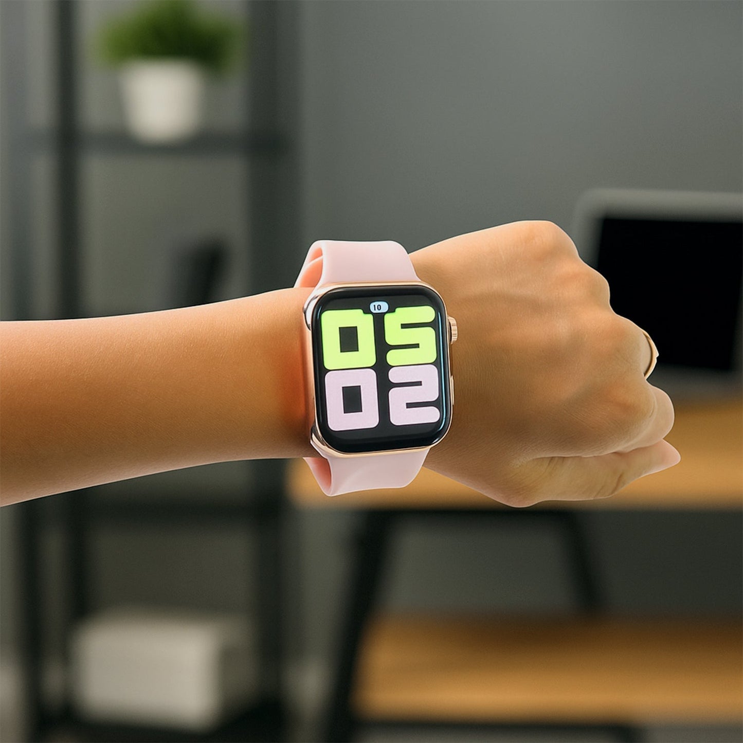 T700S Large Display Wireless Charging Smart watch (1 Pc) Signaturekarts