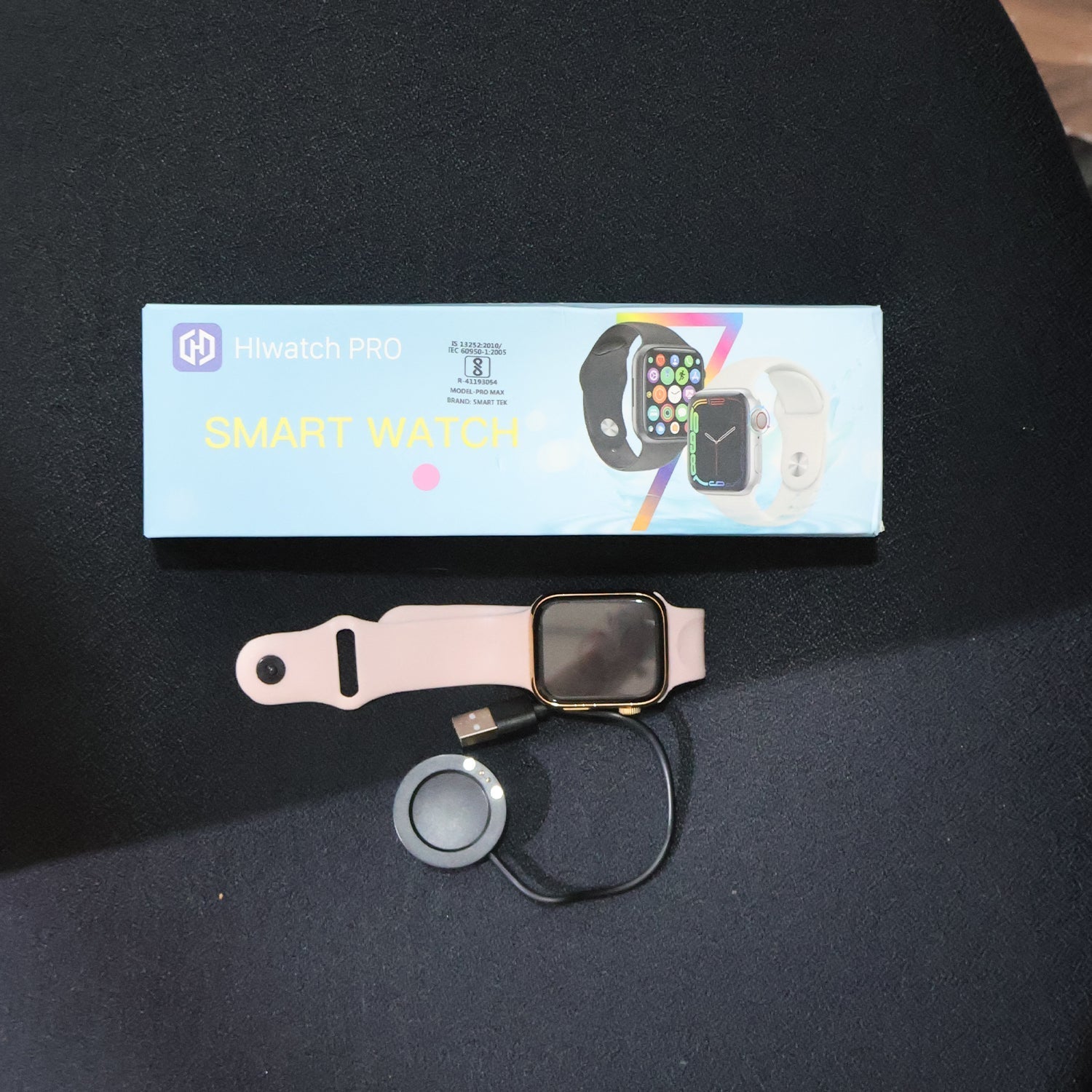 T700S Large Display Wireless Charging Smart watch (1 Pc) Signaturekarts