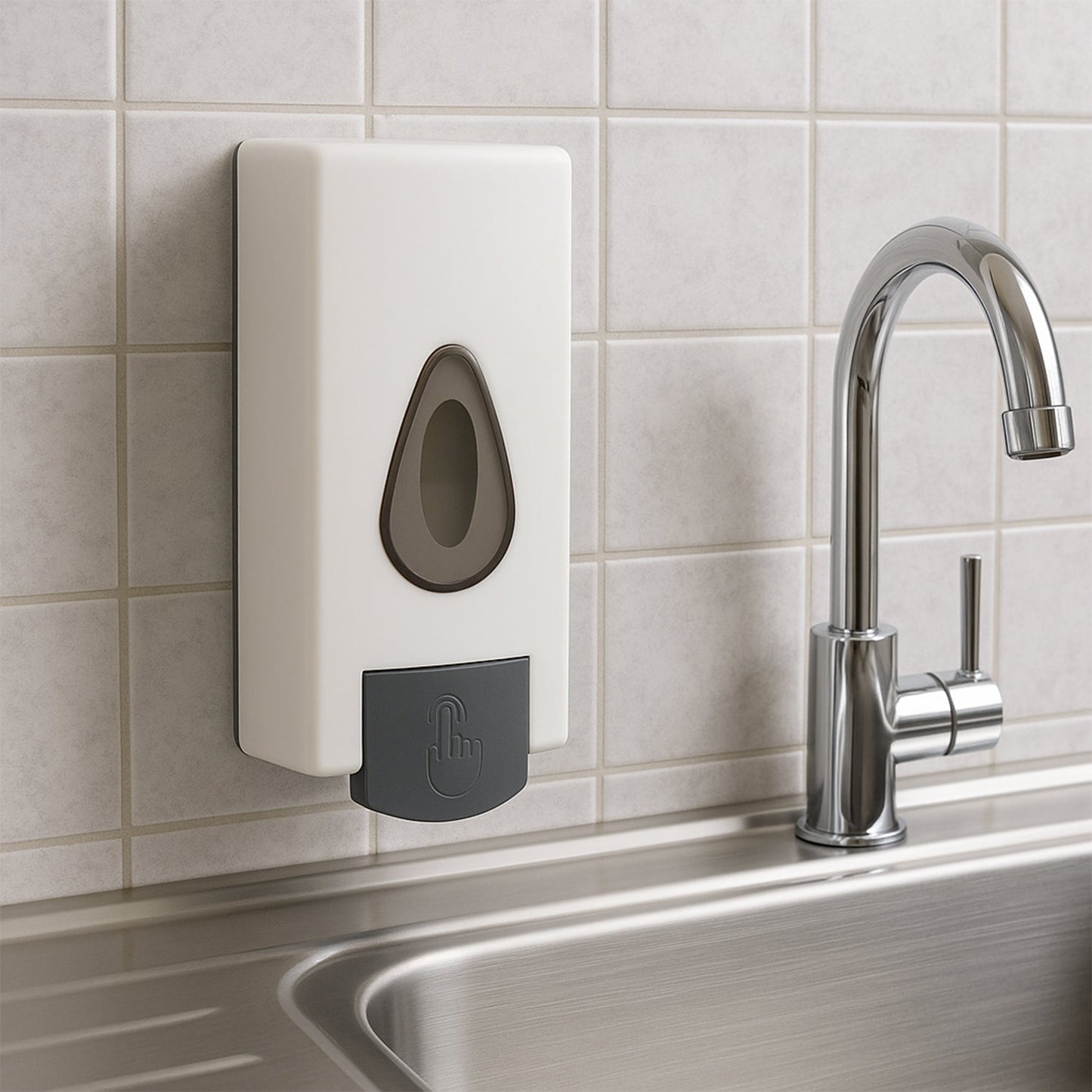 Wall Mounted Liquid Soap Dispenser (1 Pc) signaturekarts