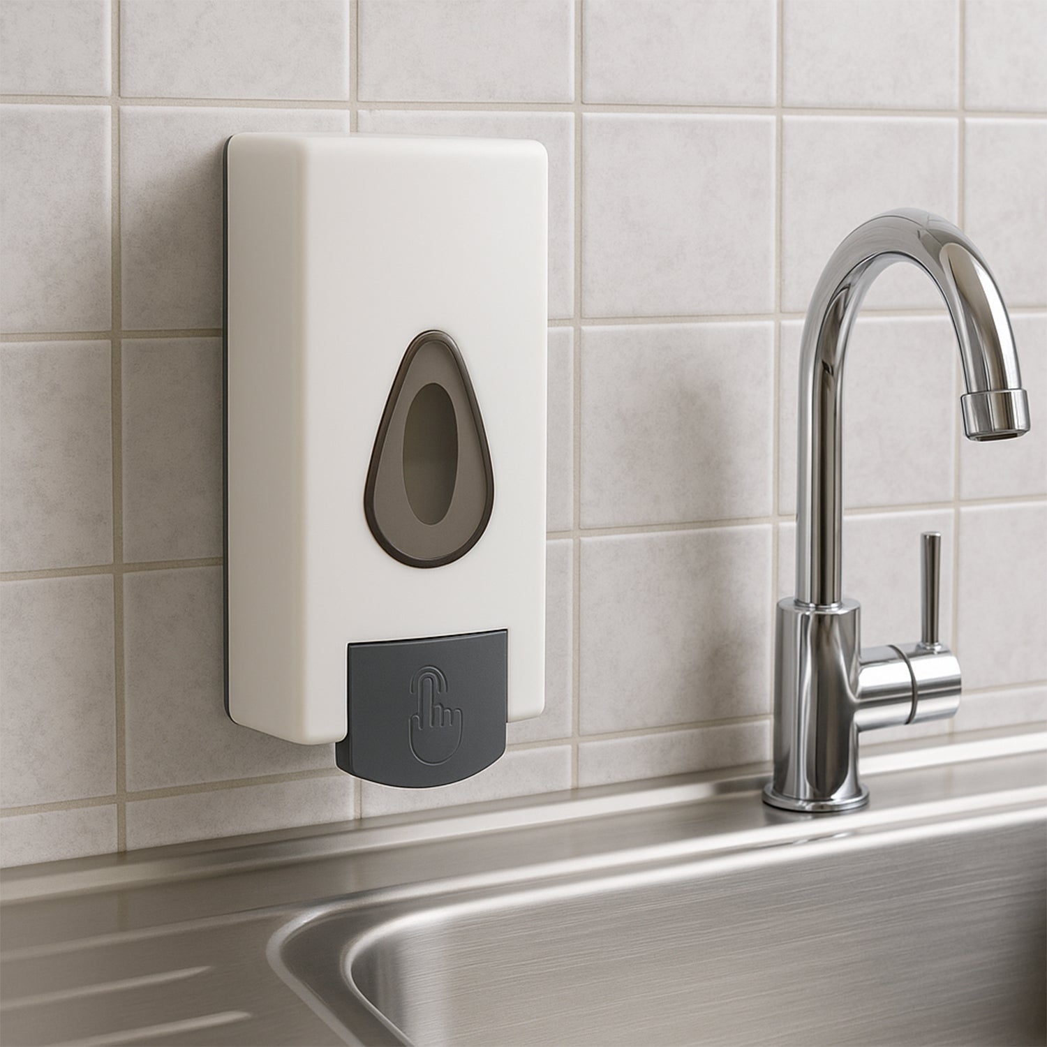 Wall Mounted Liquid Soap Dispenser (1 Pc) signaturekarts