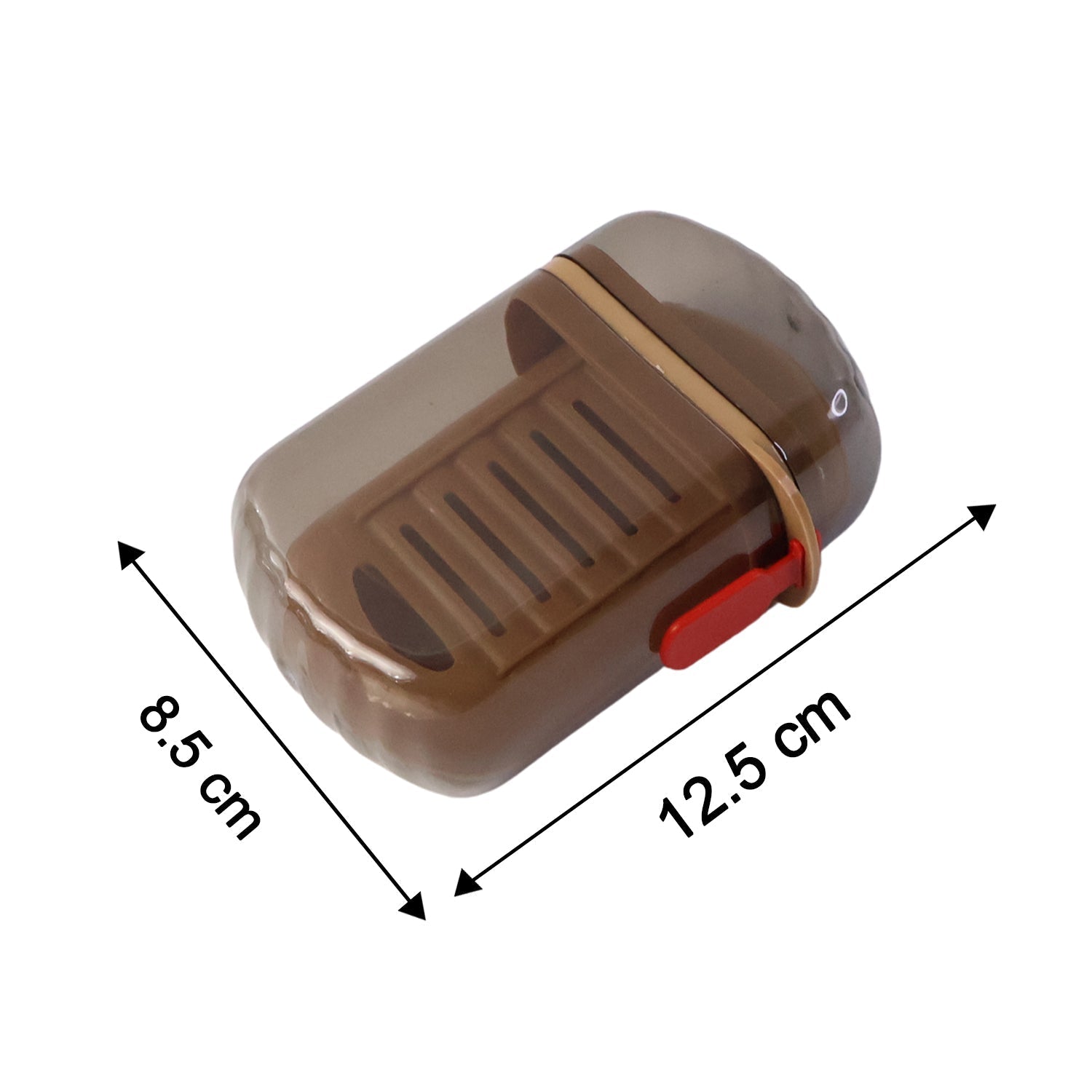 Premium Plastic Soap Box with Drain Tray & Protective Cover The Morsignaturekarts