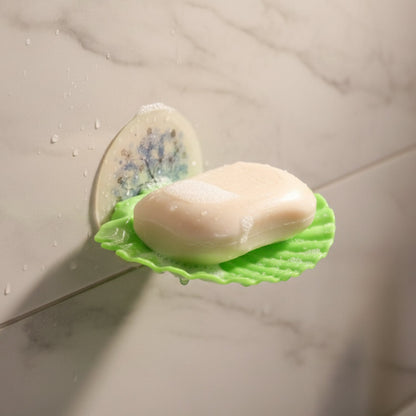 Premium Self-Adhesive Wall-Mounted Soap Holder Tray (1 Pc) The Morsignaturekarts