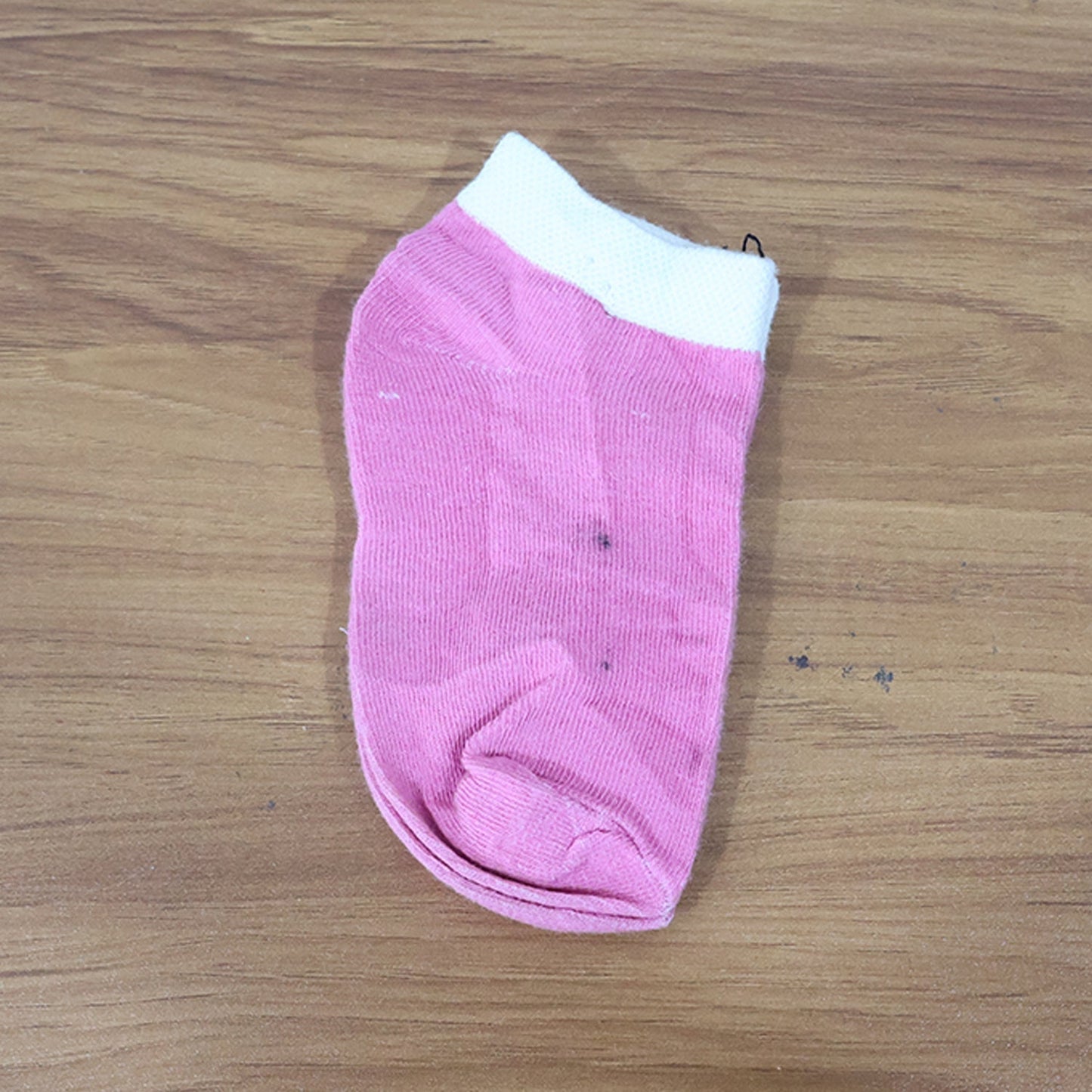 Pink & White Soft Ankle Socks for Kids (1 Pair) The Morsignaturekarts