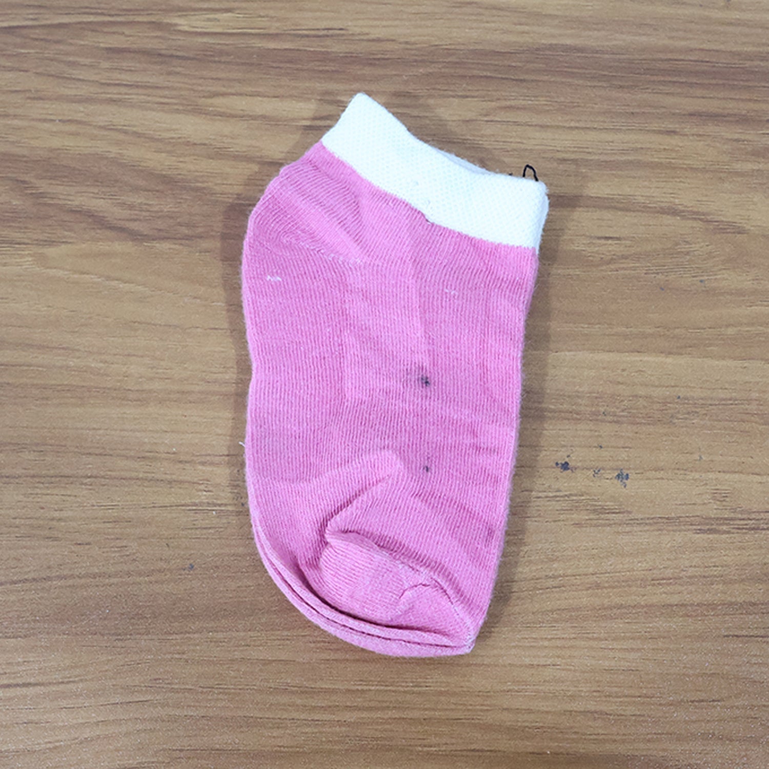 Pink & White Soft Ankle Socks for Kids (1 Pair) The Morsignaturekarts