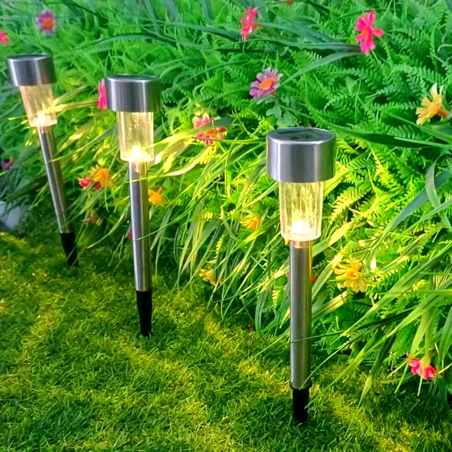 Solar Lawn Lamp Set of 12 Pc The Morsignaturekarts