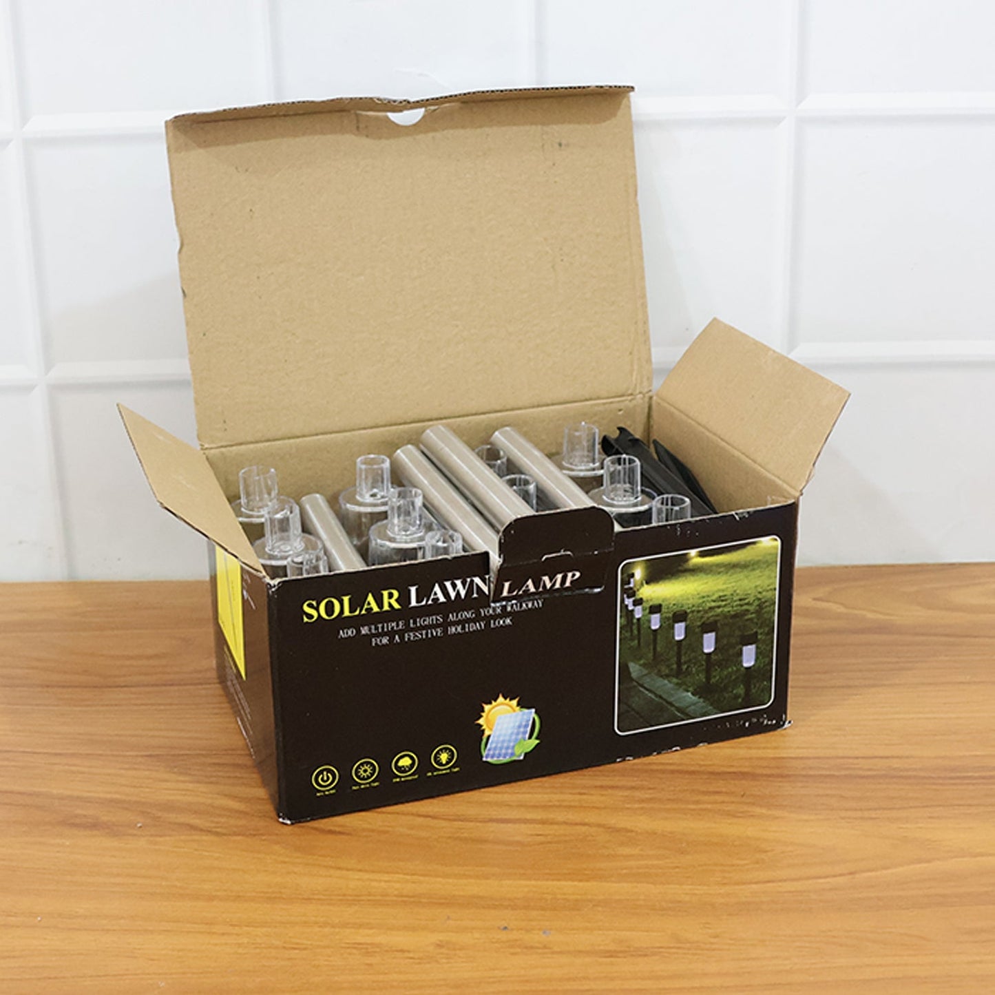 Solar Lawn Lamp Set of 12 Pc The Morsignaturekarts