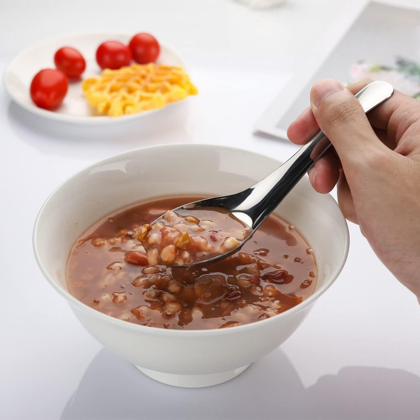 Apex Premium Stainless Steel Soup Spoon Set – 6 Pieces signaturekarts