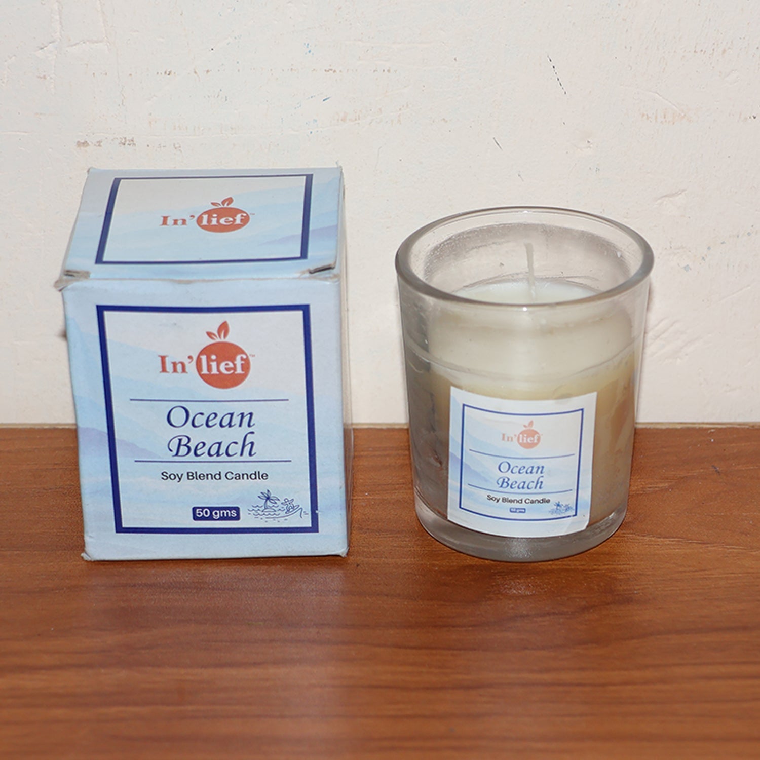 In'lief Scented Votive Jar Candle - (1 Pc / 50 Gm) signaturekarts