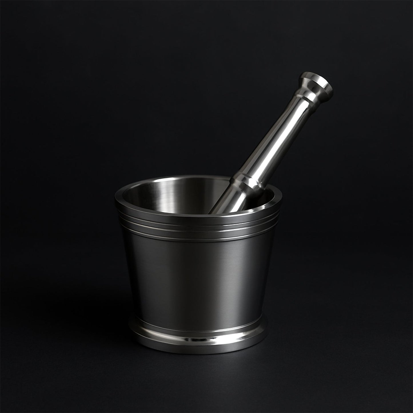 Heavy Duty Stainless Steel Mortar Pestle Set for Kitchen, Khalbatta Set (2 Pc Set) signaturekarts