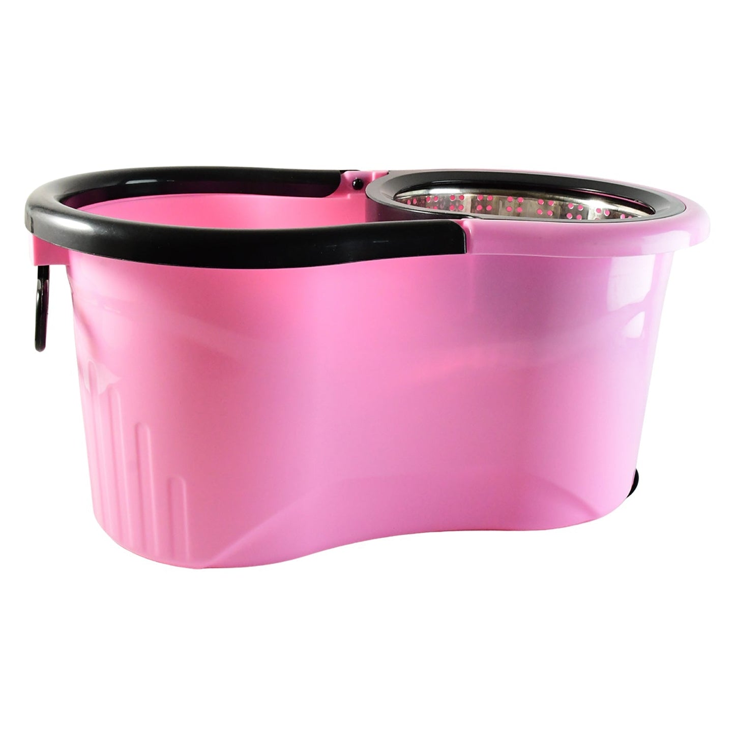 Quick Spin Mop With Steel Spin, Bucket Floor Cleaning, Easy Wheels & Big Bucket, Floor Cleaning Mop with Bucket Your Brand