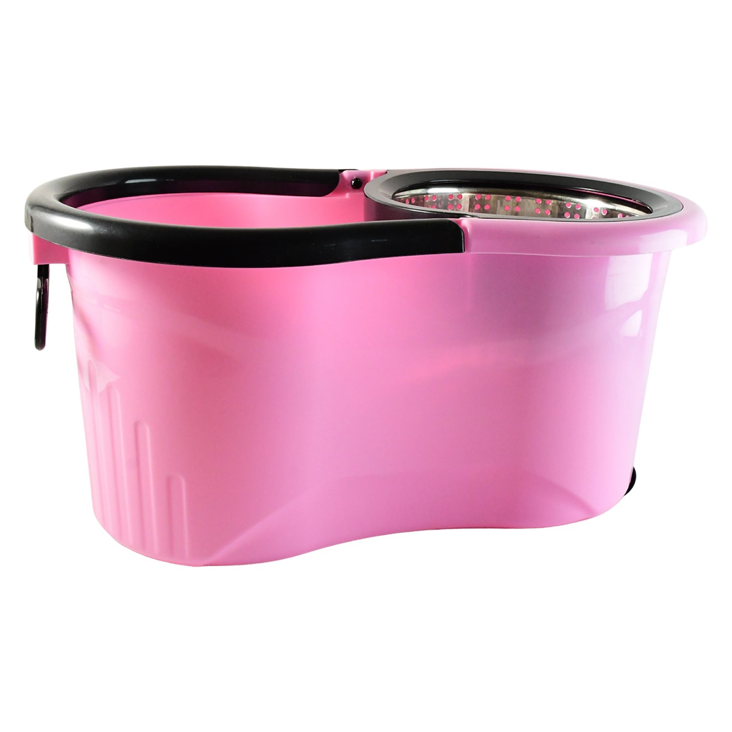 Quick Spin Mop With Steel Spin, Bucket Floor Cleaning, Easy Wheels & Big Bucket, Floor Cleaning Mop with Bucket Your Brand