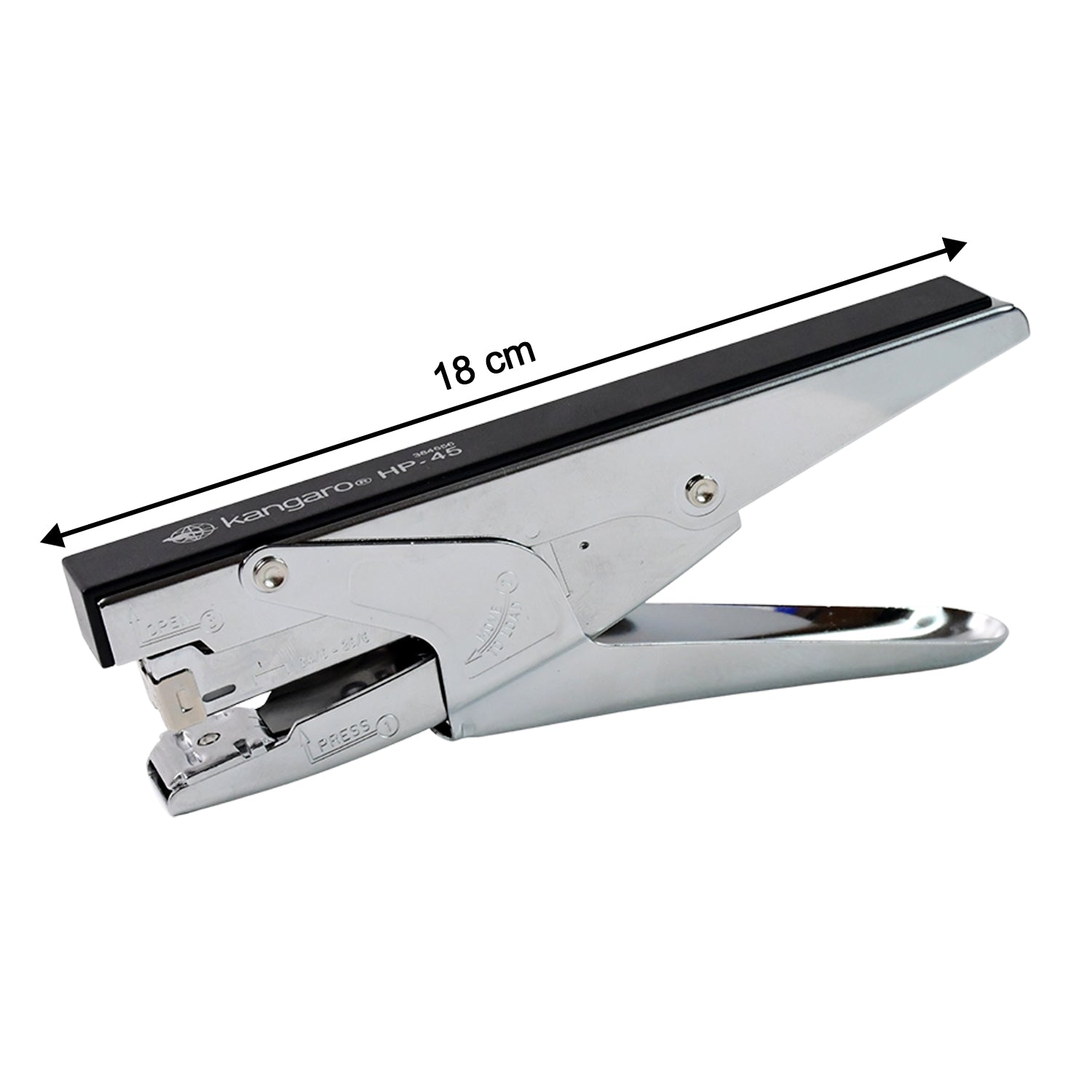 Kangaro HP-45 Heavy Duty Plier Stapler with Metal Body signaturekarts