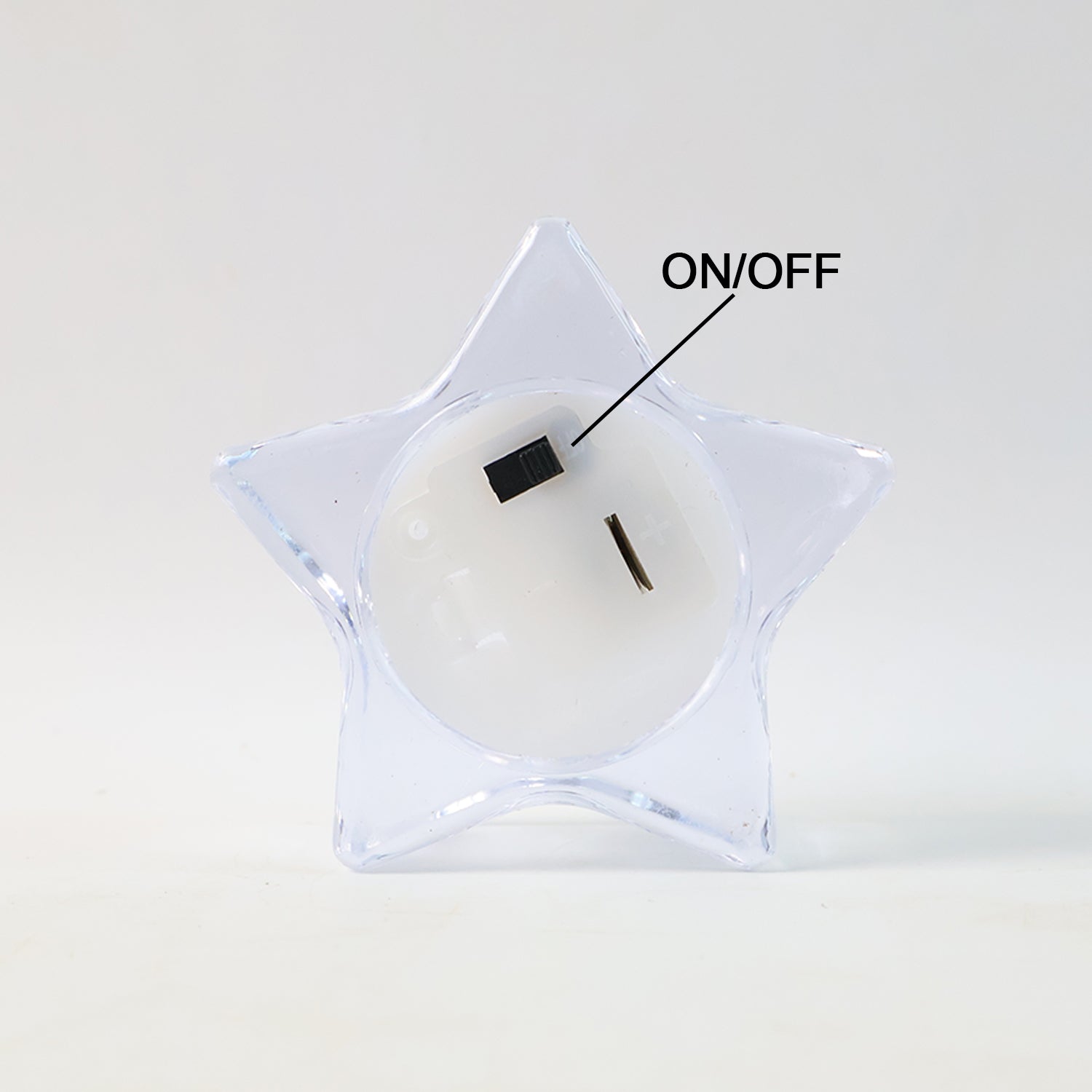 Flameless Star-Shaped LED Candles (4 Pc / Set) signaturekarts