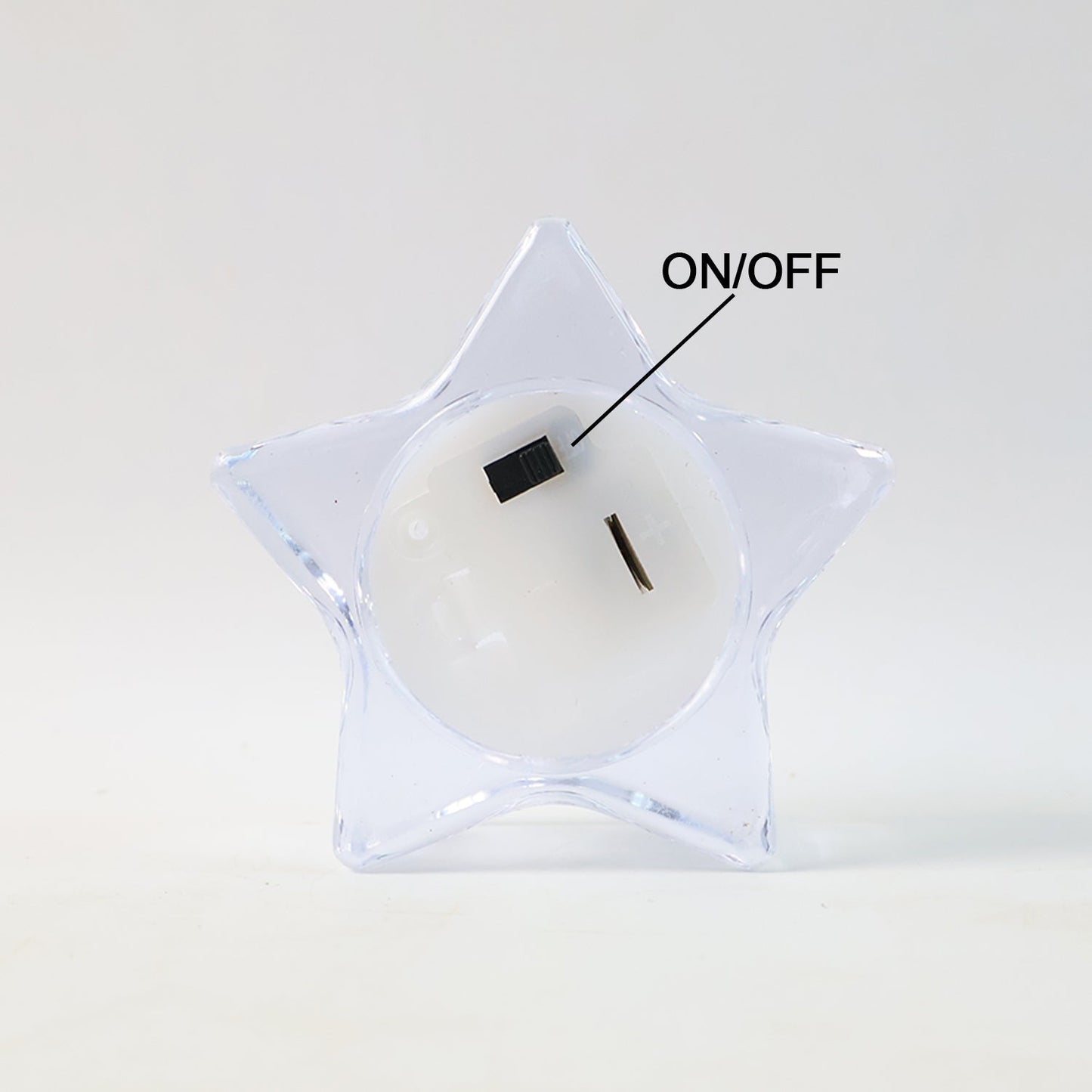 Flameless Star-Shaped LED Candles (6 Pc / Set) signaturekarts