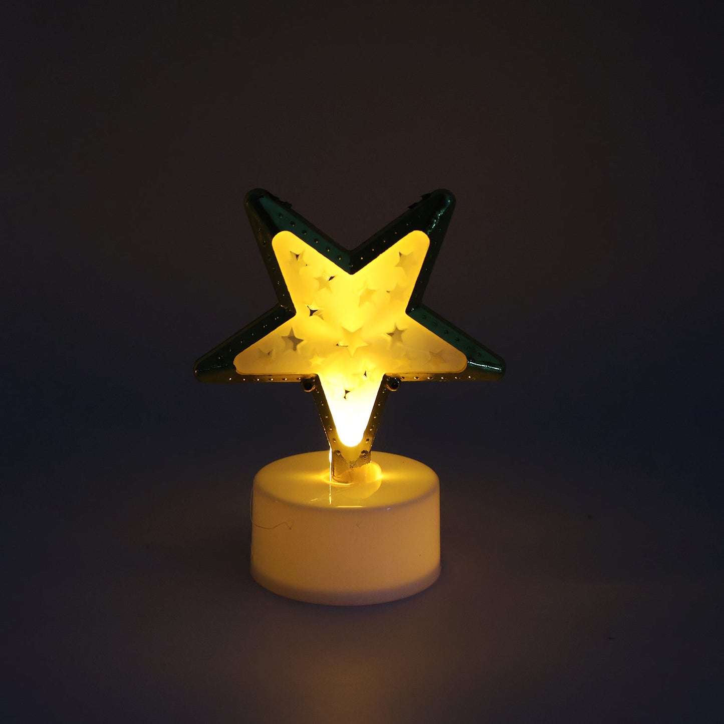 Decorative Star Shaped Flameless LED Candles (4 Pc) signaturekarts