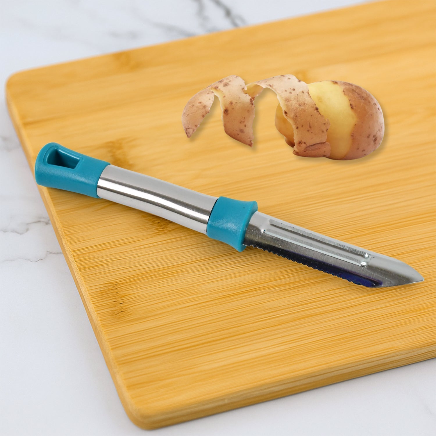 Apex Premium Stainless Steel Vegetable Fruit Peeler (1 Pc) signaturekarts