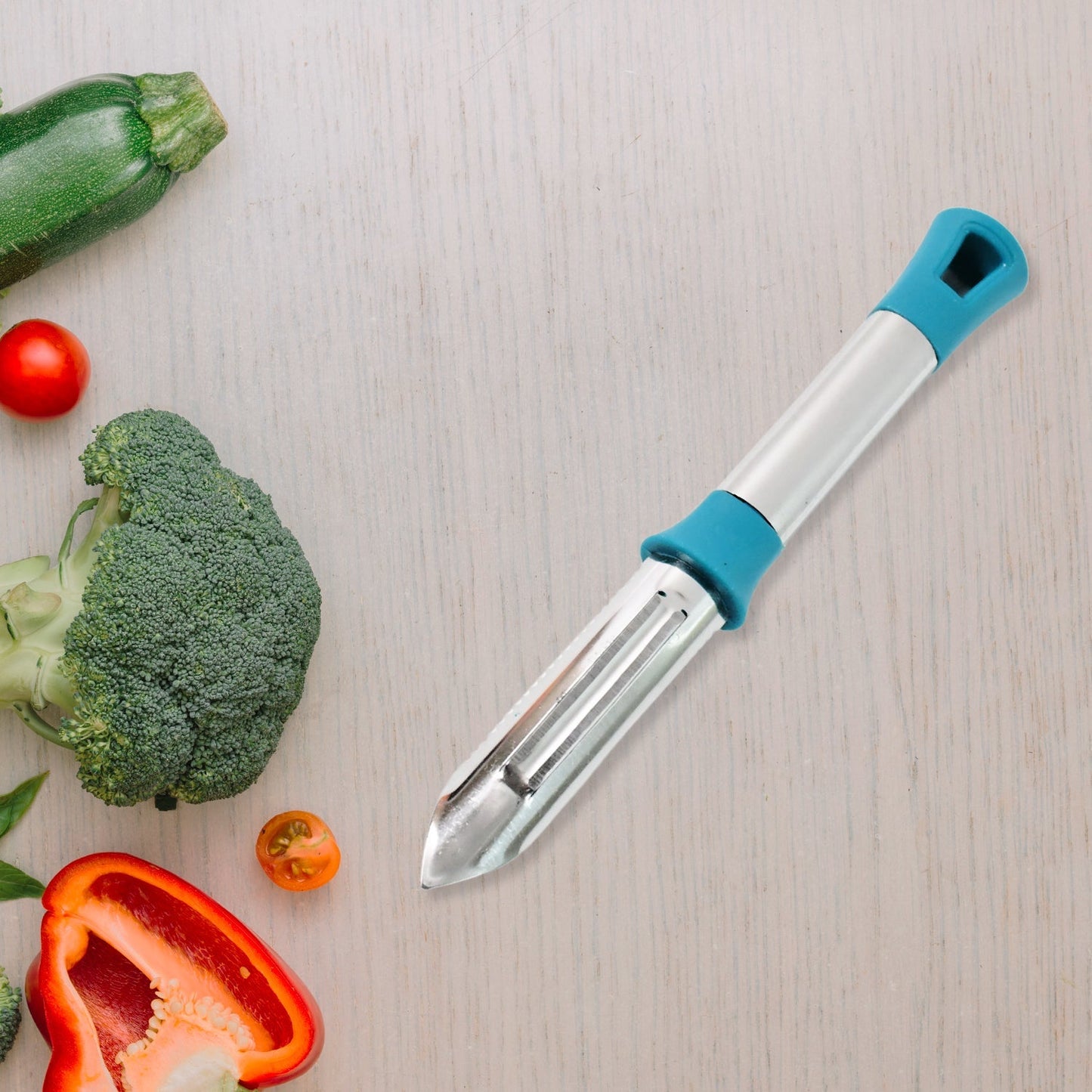Apex Premium Stainless Steel Vegetable Fruit Peeler (1 Pc) signaturekarts
