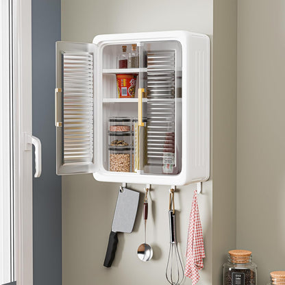 Large Wall-Mounted Kitchen Storage Cabinet Set The Morsignaturekarts