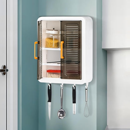 Large Wall-Mounted Kitchen Storage Cabinet Set The Morsignaturekarts