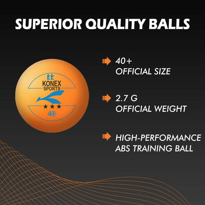 Professional Table Tennis Balls (6 Pc) signaturekarts
